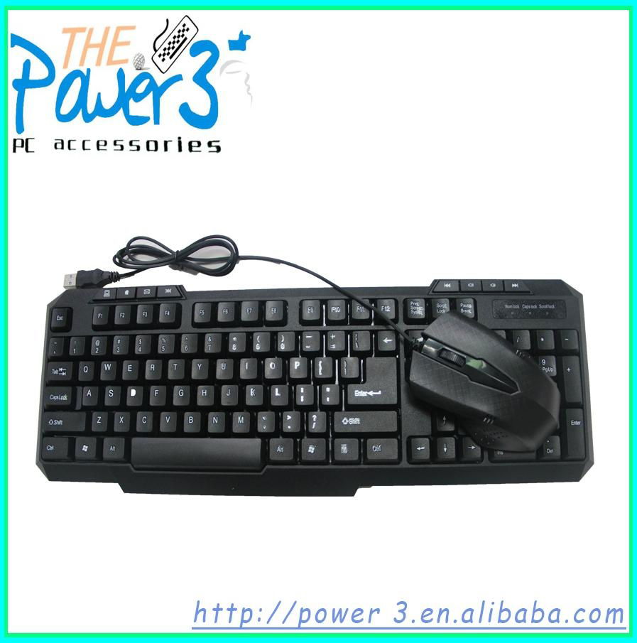 2015 Shenzhen Custom Arabic Keyboard Mouse With Special Design 1