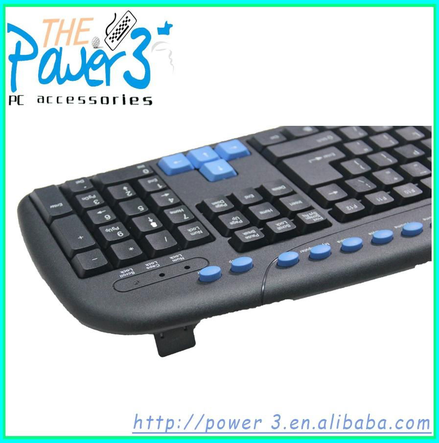 Shenzhen Classic Multimedia Gaming USB Keyboard With Competitive Price 5