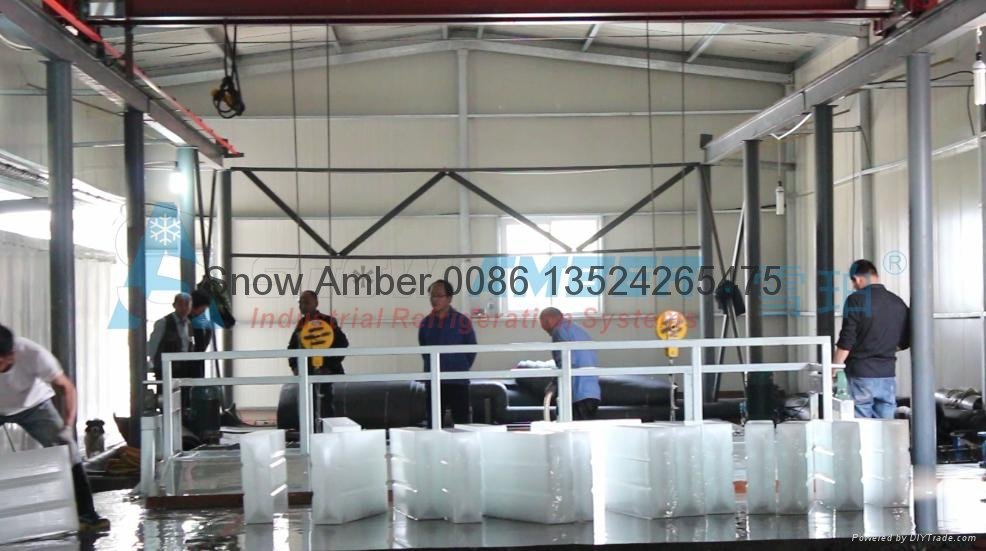 Industrial 20T Ice Block Making Machines for Ice Factory Sale Supermarket Logist 4