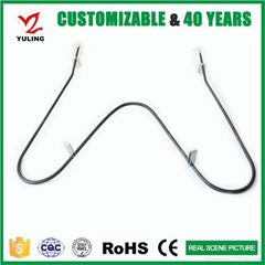 tubular heating element for oven