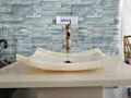 square stone wash basin marble vessel sink factory supply bathroom sinks bathtub 5