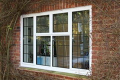 Aluminum alloy out-swinging casement window