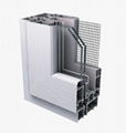 Aluminum window and door profile