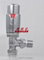 UK CE Chromed Brass DN15 Thermostatic radiator valve 1
