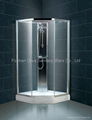 easy assembly free standing shower