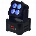 4X12W 6IN1 Battery Wireless Uplight Battery Powered Light DMX LED Stage Light 2