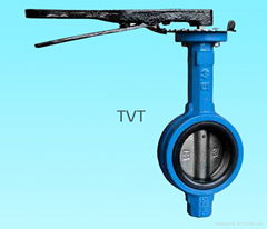 Lever operated Butterfly Valve 