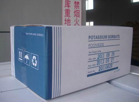 Preservative function of potassium sorbate Potassium Sorbate