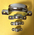 galvanized two hole pipe strap saddle clamp 2
