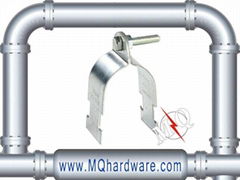 galvanized steel unistrut channel c pipe clamp