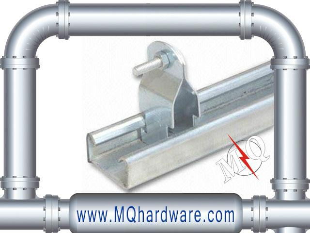 galvanized steel unistrut channel c pipe clamp 2