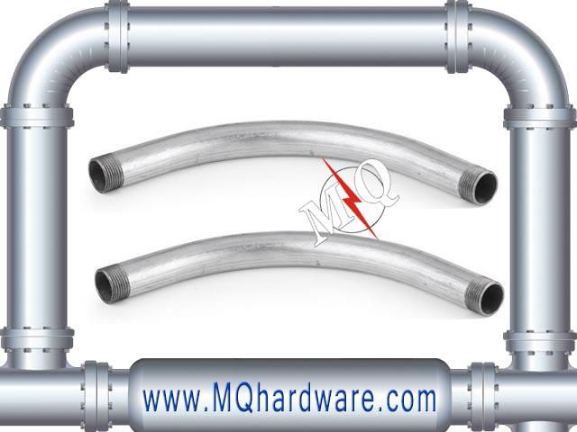 galvanized steel conduit pipe elbow 90 degree