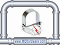 galvanized clevis hanger for pipe