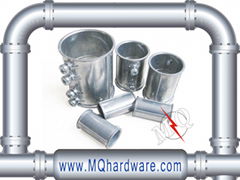 zinc emt coupling set screw coupling