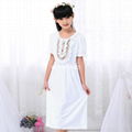 Summer Girls Sleeping Dress lace Pajamas