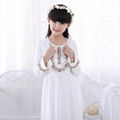  Spring Autumn Kids Sleepwear Sleeping Dress long Cotton Pajamas Children Pijama 2