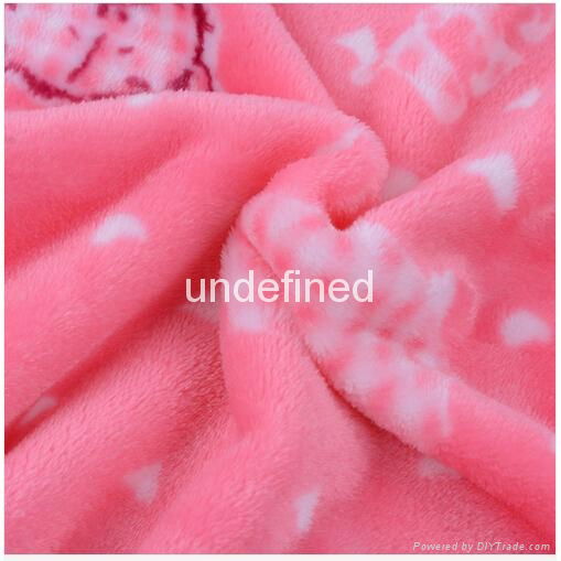 New winter Children warm robe bathrobe girl coral flannel robe kids home wear cl 4