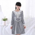 Long lace Nightgown children's pajamas (6-14) 2