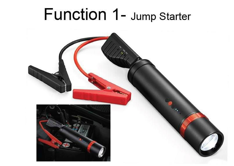 New Portable 6000mAh Car Jump Starter