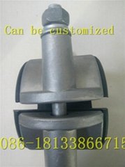 High voltage cable clamp JGW-7 cable clamp galvanized high voltage cable clamp