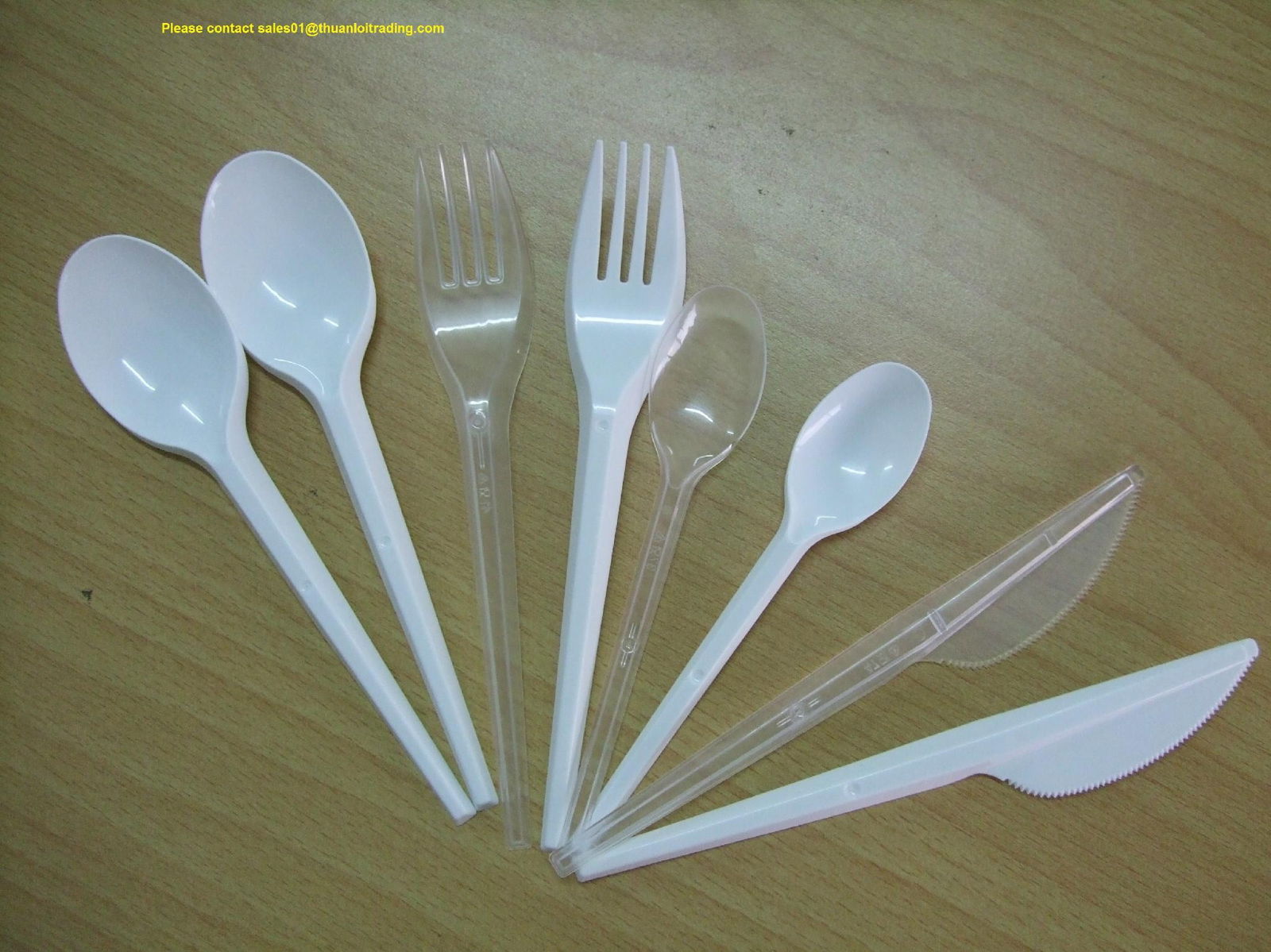 Disposable Plastic Cutlery - PP Material