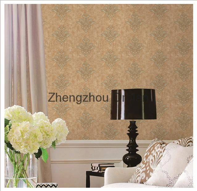 high quality PVC deep embossed wallpaper 5