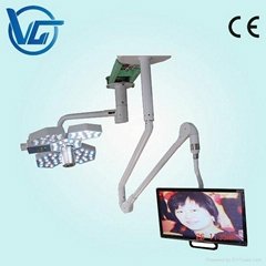  LED medical lamp with camera and LCD