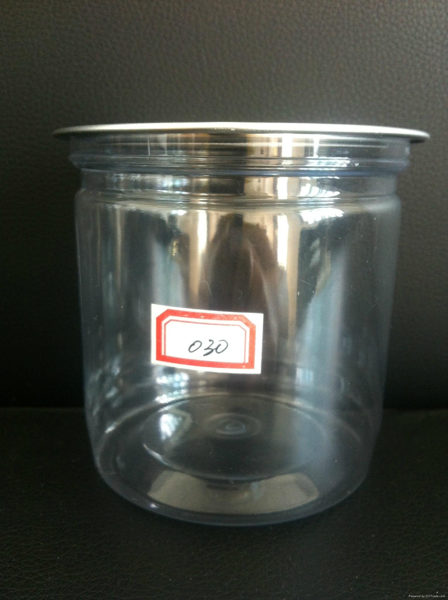  food cans Aluminum foil tear food cans Transparent jar jar 2