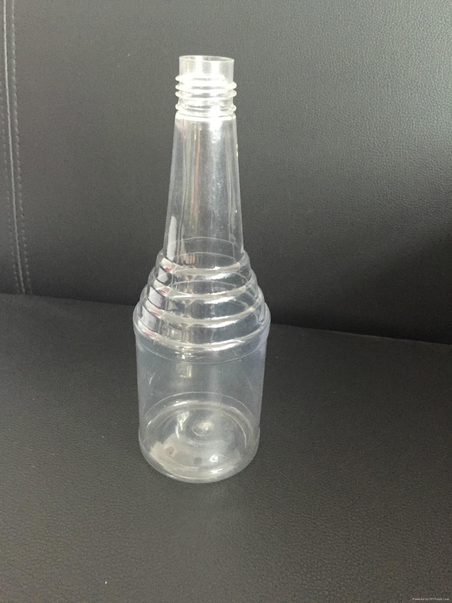 Transparent additive bottle