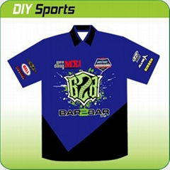 custom 3buttons BMX racing jerseys