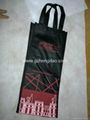 good non woven red wine bag 3