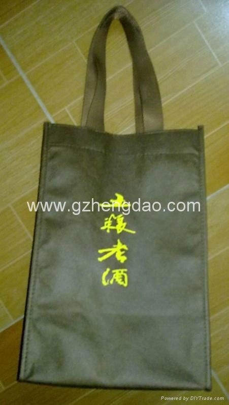 good non woven red wine bag 4