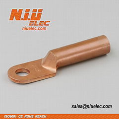 DT Copper Compression Mechanical Ground Crimp Lugs Made of Seamless Copper Tube 