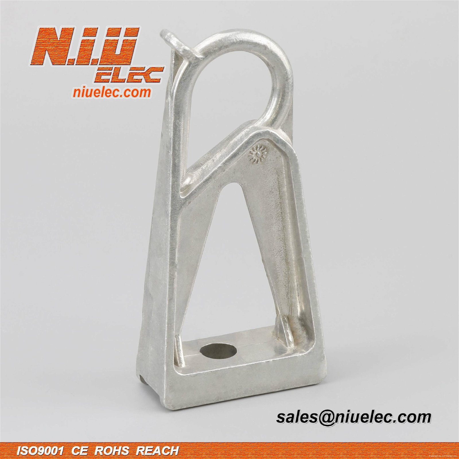 Quality Adjustable Steel Band Anchor Clamps ES-15 Paired with All Hooks 