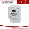 24 Hours 7 Days LCD Digital Timer Switch for India market