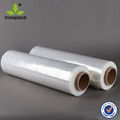 clear LLDPE plastic stretch wrap film for cargo packaging 2