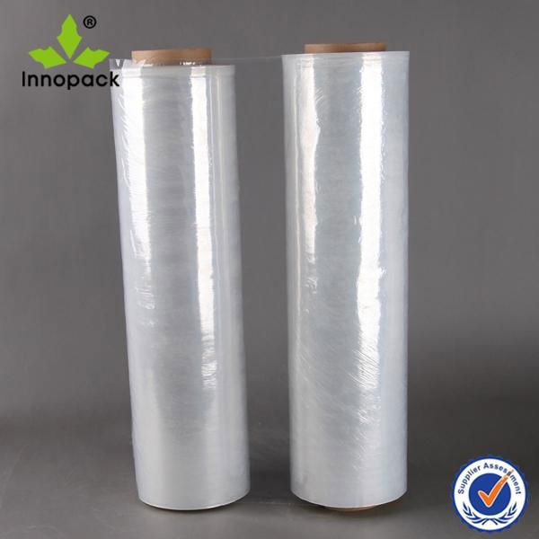 clear LLDPE plastic stretch wrap film for cargo packaging 3