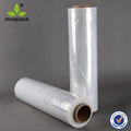clear LLDPE plastic stretch wrap film for cargo packaging 5