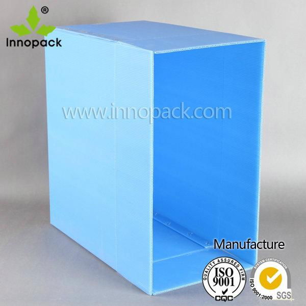 Blue folding plastic cherry tomato packing box  2