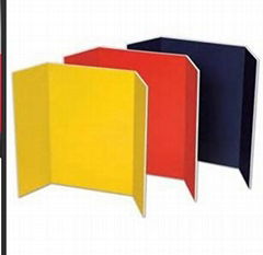 Tri fold board  color foam board