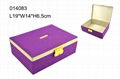 Mother's Day Custom made jewelry packing box with lock 1