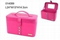 Delicate pink cosmetic box for special gift packing wholesale in Shantou 1