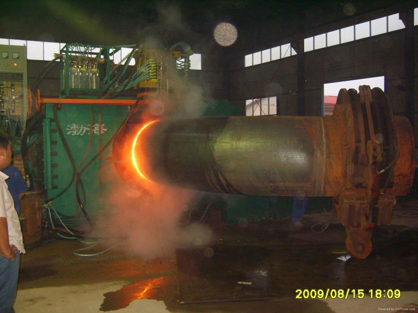 medium frequency pipe bending machine