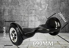 2016 new 10 inch balance scooter 2 wheels with Bluetooth speaker .