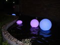 LED  ball lights with remote control 16 colors  3