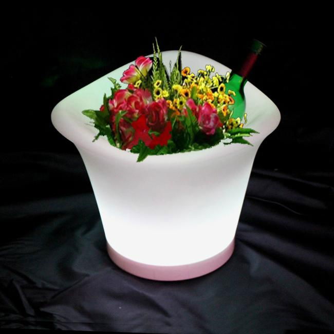 LED ice bucket