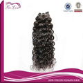 More soft and thick grade 7a deep curly virgin human hair  3