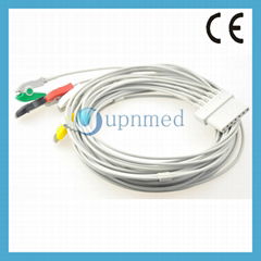 Schiller LUX 5-lead ecg cable,U325-25CI