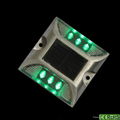 Factory supply cheapest price Aluminum 6PCS led solar stud 3