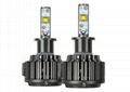 H13 DC 12V 55W 4300K Automotive Halogen Headlight Bulbs 1550LM Long Life Span 1